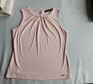 Ivanka Trump Women's Pink Sleeveless Top